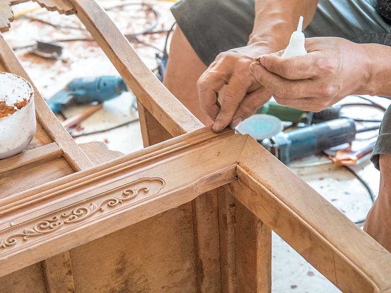 金州旧家具翻新改色怎么做