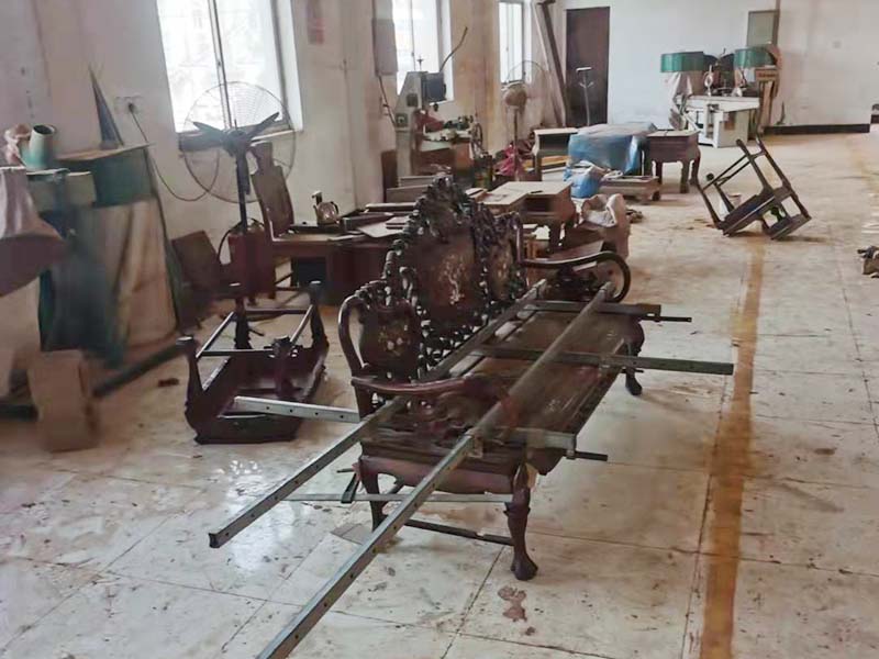 金州老旧红木家具维修工艺