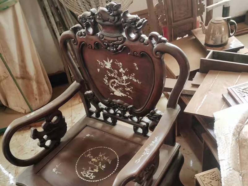 金州旧红木家具维修